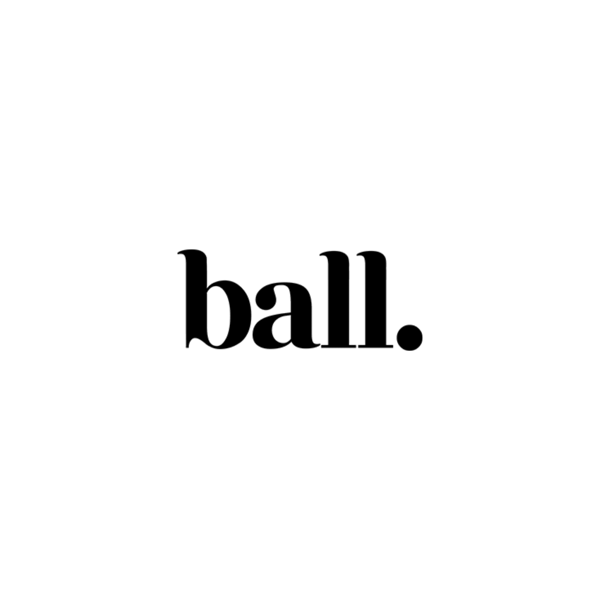 Ball Black Logo